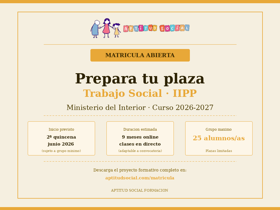 GRUPO PREPARACIÓN IIPP 2026/2027
